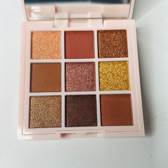 Ciate London Bronzed 9pc Eyeshadow Trend Palette Metallics Mattes Full Size NIB - Picture 6 of 6